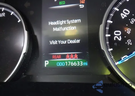 2021 Toyota Rav4 Hybrid Le из США, поврежденный, VIN JTMLWRFVXMD133219